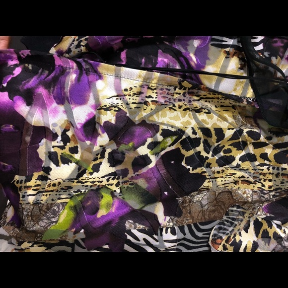 Black Dress /Gown with sheer back and train. PROM - Picture 5 of 8